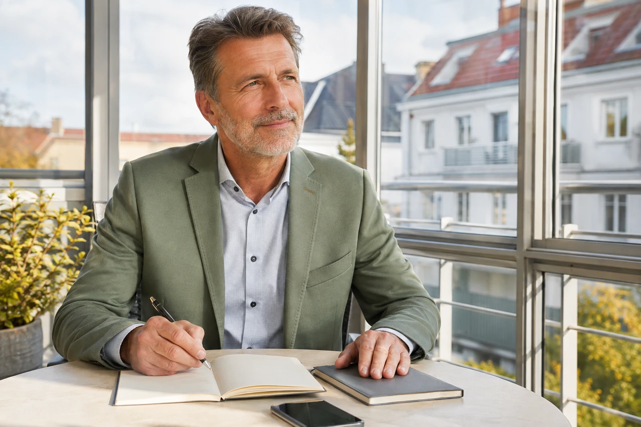 Symbolische Vorbereitung einer verlässlichen Rückmeldung mit Notizbuch und Kalender.